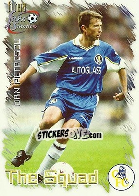 Figurina Dan Petrescu - Chelsea Fans' Selection 1999 - Futera