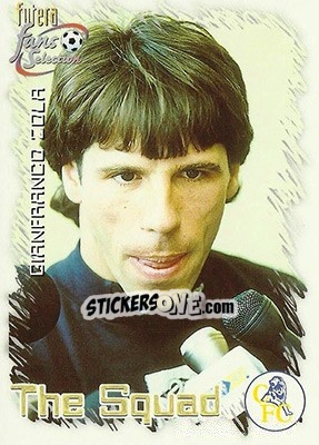 Sticker Gianfranco Zola - Chelsea Fans' Selection 1999 - Futera