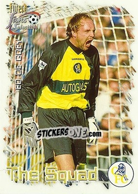 Cromo Ed De Goey - Chelsea Fans' Selection 1999 - Futera