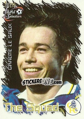Sticker Graeme Le Saux - Chelsea Fans' Selection 1999 n. 26 - Futera