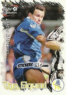 Sticker Gustavo Poyet - Chelsea Fans' Selection 1999 - Futera