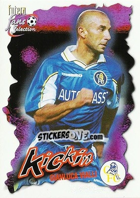 Figurina Gianluca Vialli - Chelsea Fans' Selection 1999 - Futera