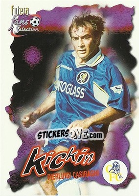 Figurina Pierluigi Casiraghi - Chelsea Fans' Selection 1999 n. 43 - Futera