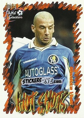 Sticker Gianluca Vialli - Chelsea Fans' Selection 1999 n. 51 - Futera