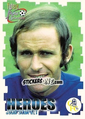 Sticker John Dempsey - Chelsea Fans' Selection 1999 - Futera