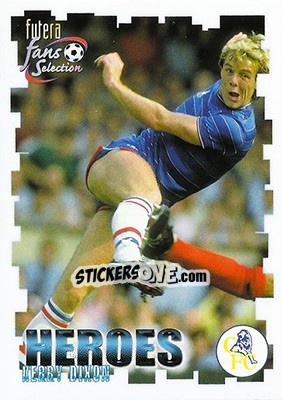 Sticker Kerry Dixon - Chelsea Fans' Selection 1999 n. 56 - Futera