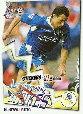 Figurina Gustavo Poyet - Chelsea Fans' Selection 1999 - Futera