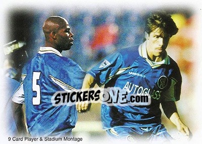 Sticker Montage (puzzle 1) - Chelsea Fans' Selection 1999 - Futera