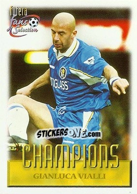 Sticker Gianluca Vialli - Chelsea Fans' Selection 1999 n. 84 - Futera