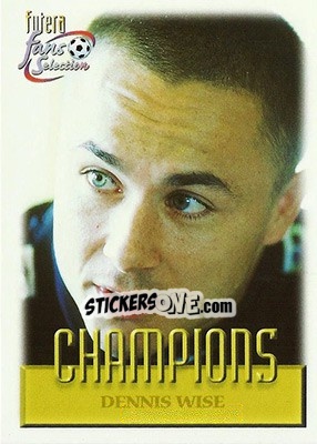 Sticker Dennis Wise - Chelsea Fans' Selection 1999 - Futera