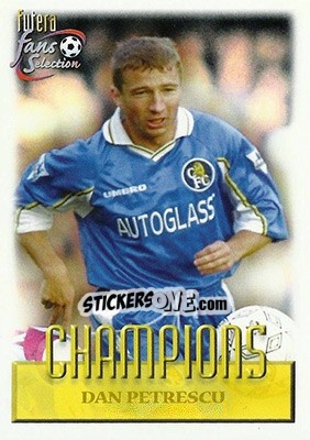 Figurina Dan Petrescu - Chelsea Fans' Selection 1999 - Futera