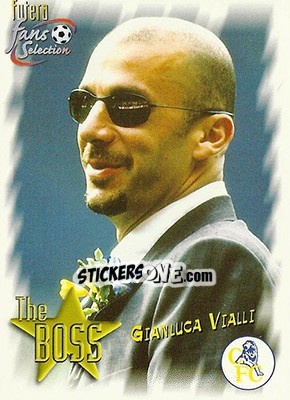 Sticker Gianluca Vialli - Chelsea Fans' Selection 1999 n. 96 - Futera