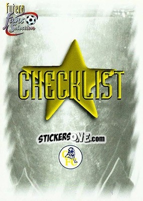 Cromo Checklist - Chelsea Fans' Selection 1999 n. 99 - Futera
