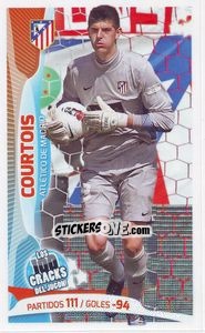 Sticker Courtois - Los 100 Cracks del Jugon 2005-2014 n. 20 - Panini