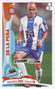 Sticker De la Peña - Los 100 Cracks del Jugon 2005-2014 n. 23 - Panini