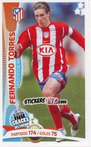 Sticker Fernando Torres - Los 100 Cracks del Jugon 2005-2014 n. 31 - Panini