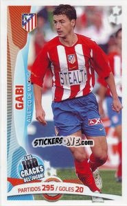 Sticker Gabi - Los 100 Cracks del Jugon 2005-2014 - Panini