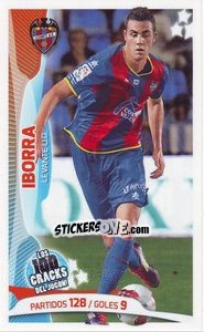 Sticker Iborra - Los 100 Cracks del Jugon 2005-2014 n. 42 - Panini