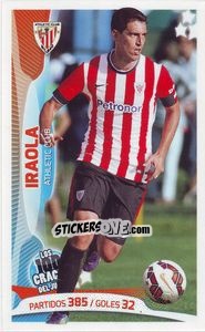 Sticker Iraola - Los 100 Cracks del Jugon 2005-2014 n. 44 - Panini