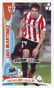 Cromo Javi Martínez - Los 100 Cracks del Jugon 2005-2014 n. 48 - Panini