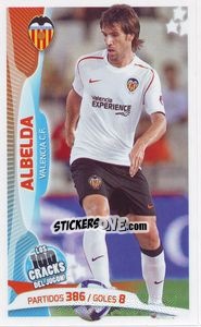 Sticker Albelda - Los 100 Cracks del Jugon 2005-2014 n. 5 - Panini