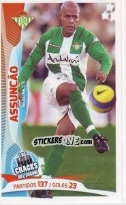 Sticker Assunçao - Los 100 Cracks del Jugon 2005-2014 n. 8 - Panini