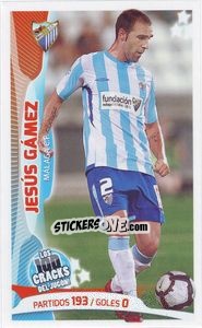 Sticker Jesús Gámez - Los 100 Cracks del Jugon 2005-2014 n. 49 - Panini