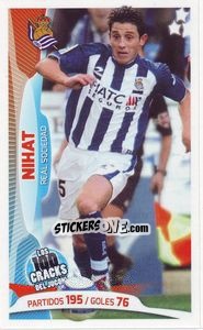 Sticker Nihat - Los 100 Cracks del Jugon 2005-2014 n. 69 - Panini