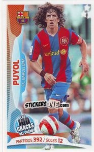 Cromo Puyol - Los 100 Cracks del Jugon 2005-2014 - Panini