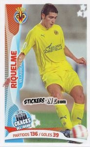 Sticker Riquelme - Los 100 Cracks del Jugon 2005-2014 n. 78 - Panini