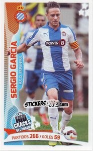 Sticker Sergio García - Los 100 Cracks del Jugon 2005-2014 n. 84 - Panini