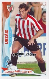 Sticker Urzáiz - Los 100 Cracks del Jugon 2005-2014 n. 90 - Panini