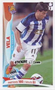 Sticker Vela - Los 100 Cracks del Jugon 2005-2014 n. 93 - Panini