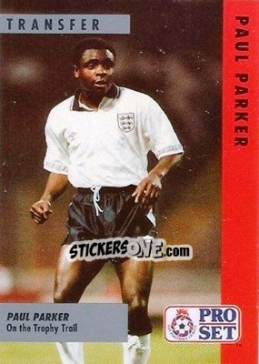 Cromo Paul Parker - English Football Fixture 1991-1992 - Pro Set
