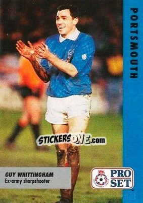 Sticker Guy Whittingham - English Football Fixture 1991-1992 - Pro Set