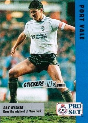 Cromo Ray Walker - English Football Fixture 1991-1992 - Pro Set