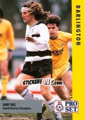 Sticker Gary Gill - English Football Fixture 1991-1992 - Pro Set
