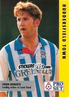 Cromo Iwan Roberts - English Football Fixture 1991-1992 n. 58 - Pro Set