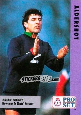 Cromo Brian Talbot - English Football Fixture 1991-1992 - Pro Set