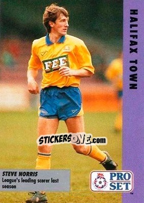 Sticker Steve Norris - English Football Fixture 1991-1992 - Pro Set