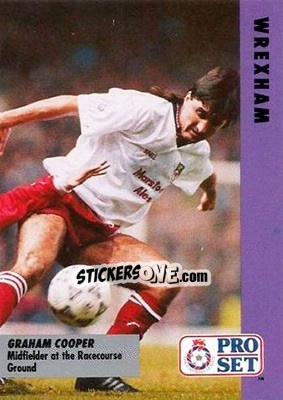 Sticker Graham Cooper - English Football Fixture 1991-1992 - Pro Set