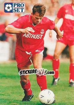 Sticker Scott Booth - Scottish Football 1991-1992 n. 6 - Pro Set