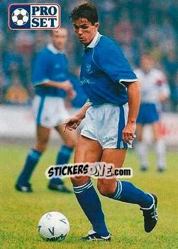Cromo John Davies - Scottish Football 1991-1992 - Pro Set