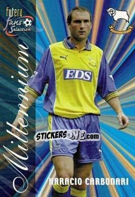 Figurina Horacio Carbonari - Derby County Fans' Selection 2000 - Futera
