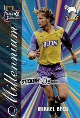 Sticker Mikkel Beck - Derby County Fans' Selection 2000 - Futera