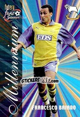 Cromo Francesco Baiano - Derby County Fans' Selection 2000 - Futera