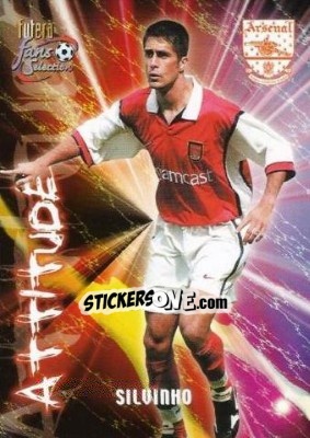 Figurina Sylvinho - Arsenal Fans' Selection 2000 - Futera