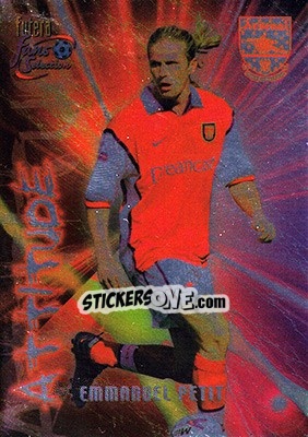 Sticker Emmanuel Petit - Arsenal Fans' Selection 2000 n. 103c - Futera