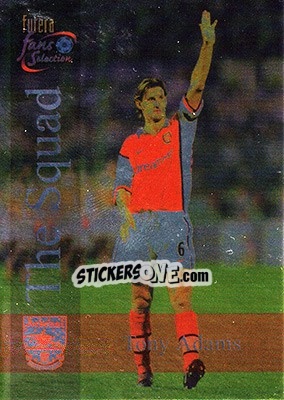 Cromo Tony Adams - Arsenal Fans' Selection 2000 - Futera