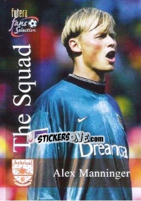 Sticker Alex Manninger - Arsenal Fans' Selection 2000 - Futera